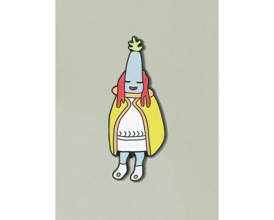 aholi enamel pin